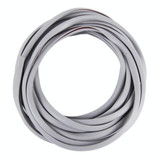 5m Car Decorative Strip PVC Chrome Decoration Strip Door Seal Window Seal(Grey)