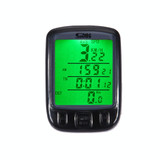 SunDing SD-563B Multifunction Wired LCD Screen Waterproof Bicycle Computer Odometer Speedometer withLight Control Backlight Function