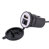 Universal Motorcycle USB Phone Charger Fast Charging, Random Color Delivery