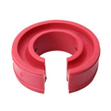 2 PCS Car Auto D Type Shock Absorber Spring Bumper Power Cushion Buffer, Spring Spacing: 22mm, Colloid Height: 43mm(Red)