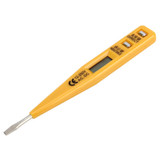 Portable AC DC Voltage Test Pencil Circuit Detector Volt Tester 12-250V Detection(Yellow)