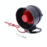 24V Truck Anti-theft Intelligent System Buzzer Alarm Protection Security System