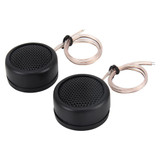 2 PCS 4 Mounting Options High Efficiency Dome Tweeter Mini Car Speaker Dome Tweeter Audio Auto Sound Component Speakers for Car Stereo