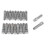 20 PCS 5.8cm Universal Car Modification Extended Wheels Stud Conversion M12x1.5 to M12x1.5 Screw Adapter LN032 LN033 LN044