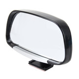 3R-081 Car Blind Spot Side View Wide Angle Convex Mirror Vision Collection Side View Mirror Blind Spot Mirror(Black)