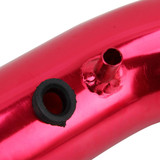 Universal  Air Intakes Short Cold Racing Aluminium Air Intake Pipe Hose with Cone Filter Kit System(Red)