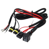 DC 12V 40A H1 Bulb Strengthen Line Group HID Xenon Controller Cable Relay Wiring