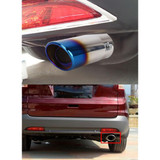 Universal Car Styling Stainless Steel Straight Exhaust Tail Muffler Tip Pipe