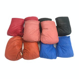 1 Pair Car Motorcycle Water & Wind Resistant Winter Ski Riding Thickened Cotton PU Gloves, Random Color Delivery