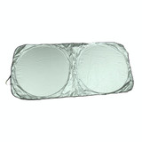 General Purpose Poncho Car Sun Visor Before The File, Size: 150cm x70cm(Silver)