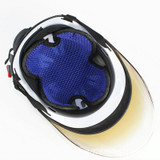 Motorcycle Helmet 3D Honeycomb Mesh Mat Heat-proof Breathable Pad(Black)