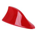 Universal Car Antenna Aerial Shark Fin Radio Signal For Auto SUV Truck Van(Red)