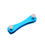 Portable Metal Key Storage Clip(Blue)