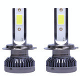 2 PCS H7 DC9-36V / 36W / 8000K / 6000LM IP68 Car / Motorcycle Mini COB LED Headlight Lamps / Fog Light(Ice Blue Light)