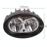 DC 9-32V 20W 2000LM 6500K IP68 Waterproof Vehicle Car Boat Marine External Work Lights Emergency Lights 30 Degrees Spot Light LED Car Bulbs with 2 Intense CREE LED Lights(White Light)