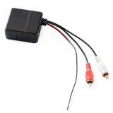 Universal Car Wireless Bluetooth Module 2RCA Lotus Male AUX Audio Adapter Cable