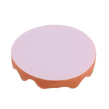 2 PCS Car Wax Sponge Round and Wavy Shape Sponge High-density Waxing SpongeSize:15 x 15cm