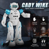 JJR/C R11 CADY WIKE Smart Touch Control Robot with LED Light, Support Waling / Sliding Mode (Green)