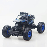 HD6026 1:16 Large Alloy Climbing Car Mountain Bigfoot Cross-country Four-wheel Drive Remote Control Car Toy, Size: 28cm(Blue)