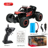 YDJ-D880 2.4G Alloy Remote Control Car Children Toy(Red)