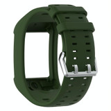 Silicone Sport Watch Band for POLAR M600(Army Green)