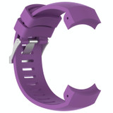 Silicone  Watch Band for SUUNTO Core ALU Black(Purple)