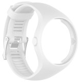 Silicone Sport Watch Band for POLAR M200(White)