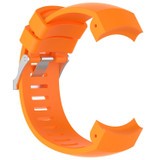 Silicone  Watch Band for SUUNTO Core ALU Black(Orange)