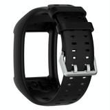 Silicone Sport Watch Band for POLAR M600(Black)