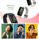 Original Huawei Honor Band 6 1.47 inch AMOLED Color Screen 50m Waterproof Smart Wristband Bracelet, NFC Version, Support Heart Rate Monitor / Information Reminder / Sleep Monitor(Grey)