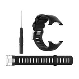 Smart Watch Silicone Watch Band for Suunto D6i(Black)