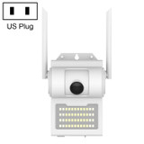 DP14 2.0 Million Pixels 1080P HD Wall Lamp Smart Camera, Support Full-color Night Vision / Motion Detection / Voice Intercom / TF Card, US Plug