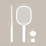 3life 325 Xiaowen Electric Mosquito Swatter (White)
