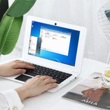 A133 10.1 inch Laptop, 2GB+64GB, Android 12,  Allwinner A133 Quad Core CPU 1.6Ghz, Support Bluetooth & WiFi, EU Plug(Blue)