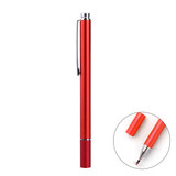 AT-21 Mobile Phone Touch Screen Capacitive Pen Drawing Pen(Red)