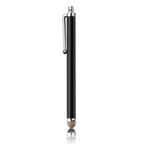 AT-19 Silver Fiber Pen Tip Stylus Capacitive Pen Mobile Phone Tablet Universal Touch Pen(Black)