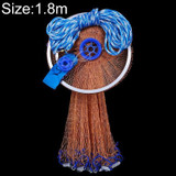 360 Help Throw Tire Cords Fishing Net, Height: 1.8m