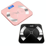 Home Weight Scale Accurate Healthy Body Fat Scale, Size: 26x26cm(Charging Version Pink)