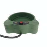 Outdoor Heating Bowl Pet Food Tray Automatic Thermostatic Water Bowl For Cats & Dogs(US Plug)