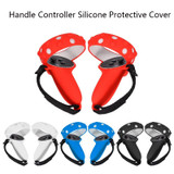 2 Sets GS092 Handle Controller Silicone Protective Cover Anti-Fall And Anti-Lost All-Inclusive Cover For Oculus Quest 2(Blue)