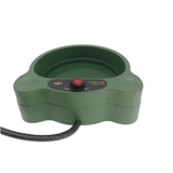 Outdoor Heating Bowl Pet Food Tray Automatic Thermostatic Water Bowl For Cats & Dogs(EU Plug)