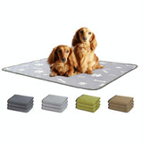 OBL0014 Can Water Wash Dog Urine Pad, Size: M (Deep Gray)