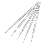 SKU000603 2 Sets Stainless Steel Alloy Nail Point Drill Pen