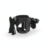 J4085 Baby Stroller Multifunctional Milk Bottle Cup Holder Mobile Phone Holder(Black)