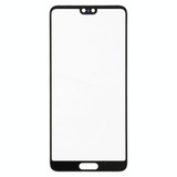 For Huawei P20  10PCS Front Screen Outer Glass Lens (Black)