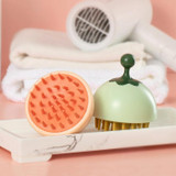 3 PCS Men Women Shampoo Massage Comb Shampoo Brush Gas Comb( Green)