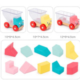 Puzzle Children Toy Gifts Interactive Children Early Education Puzzle Building Blocks, Style: Truck Loading