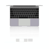 JRC 2 in 1 Laptop Palm Rest Sticker + Touchpad Film Set For MacBook Air 13.3 inch A1932 (2018)(Silver)