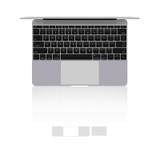 JRC 2 in 1 Laptop Palm Rest Sticker + Touchpad Film Set For MacBook Pro 16 inch A2141 (with Touch Bar)(Silver)