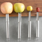 3 PCS Kitchen Stainless Steel Thickened Hawthorn And Red Dates Corer, Specification: 1cm